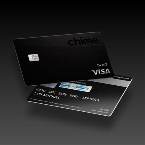 chime metal card